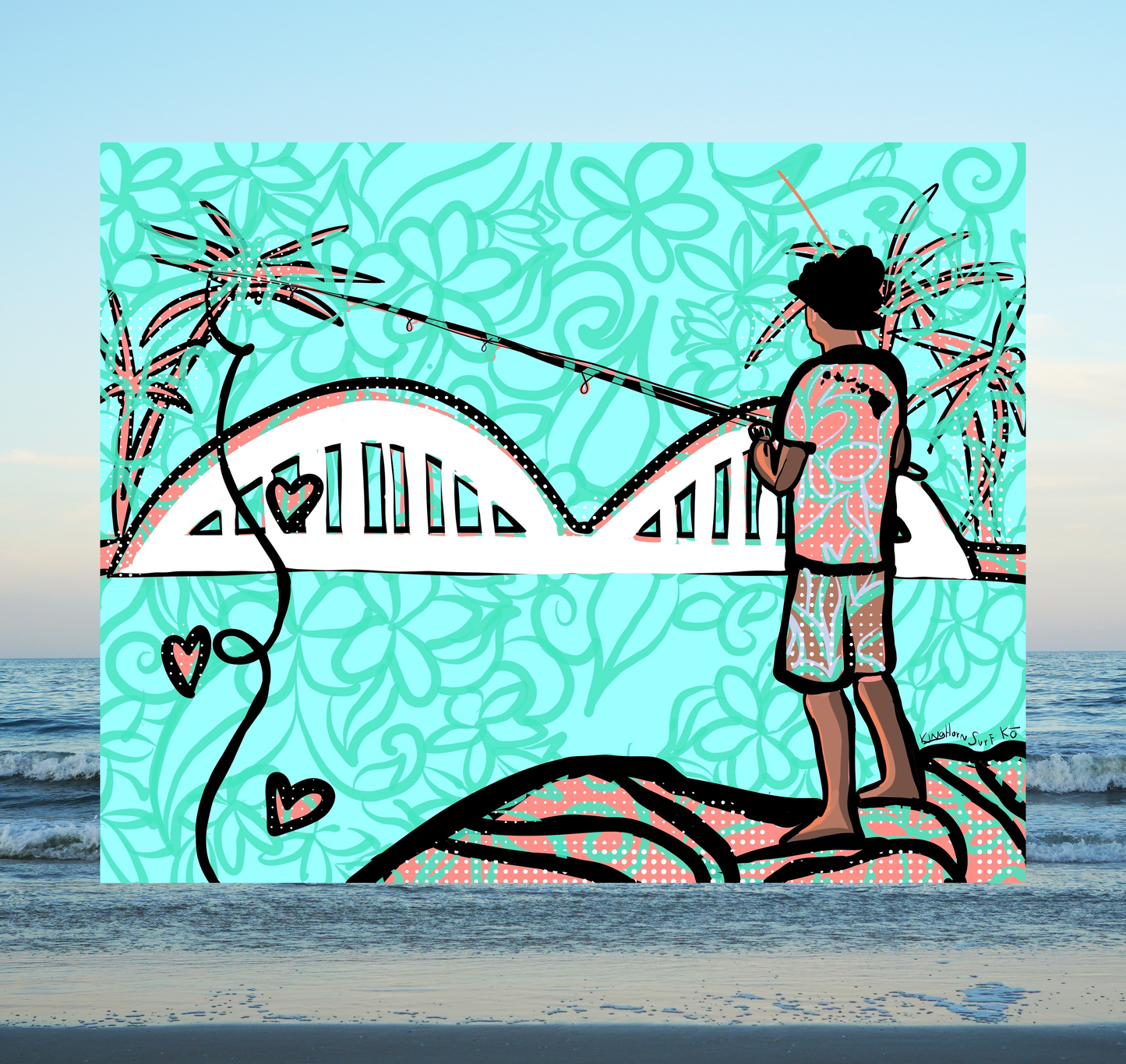 Hawaii Mermaid & Fisherman Collection
