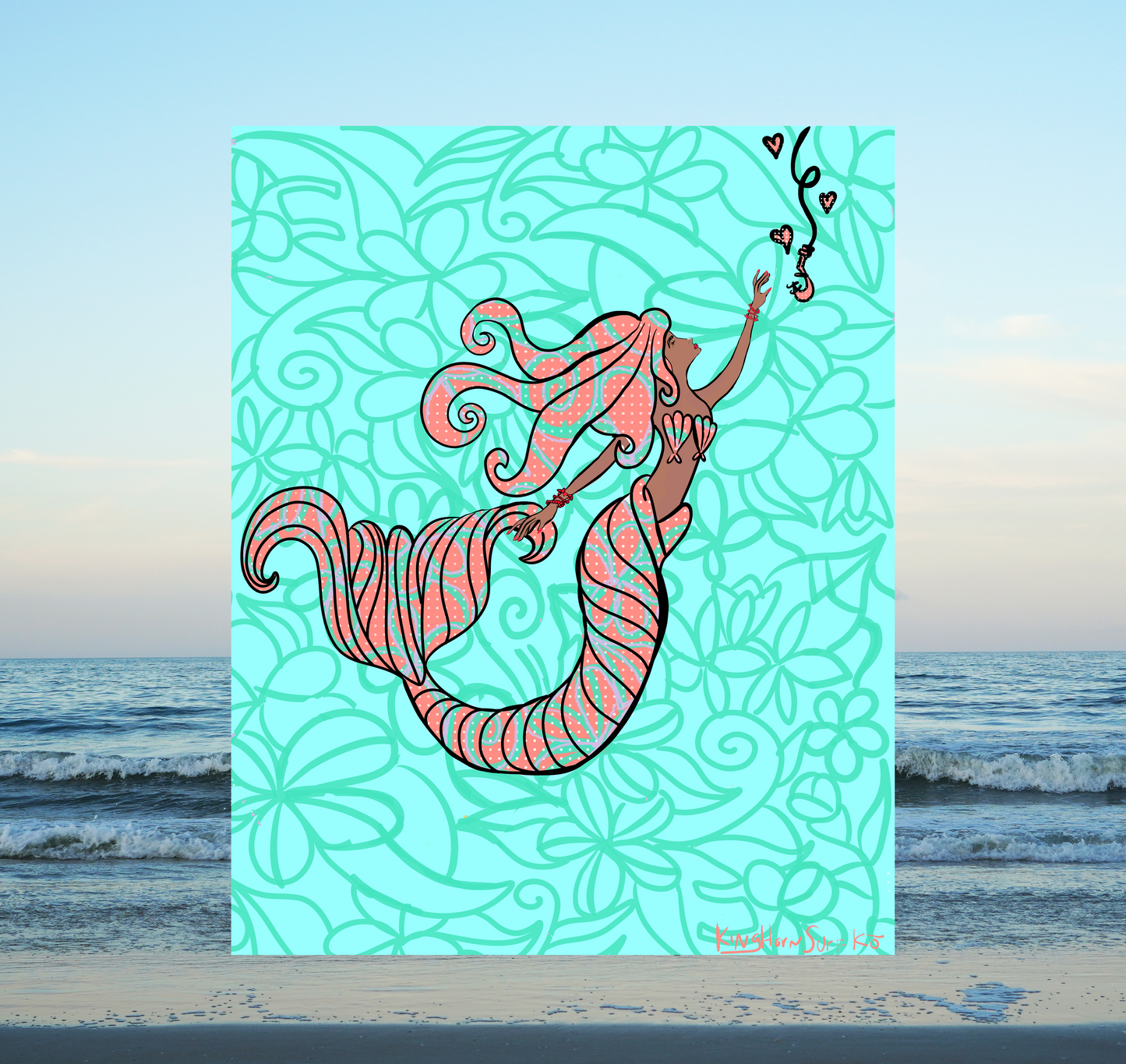 Hawaii Mermaid & Fisherman Collection
